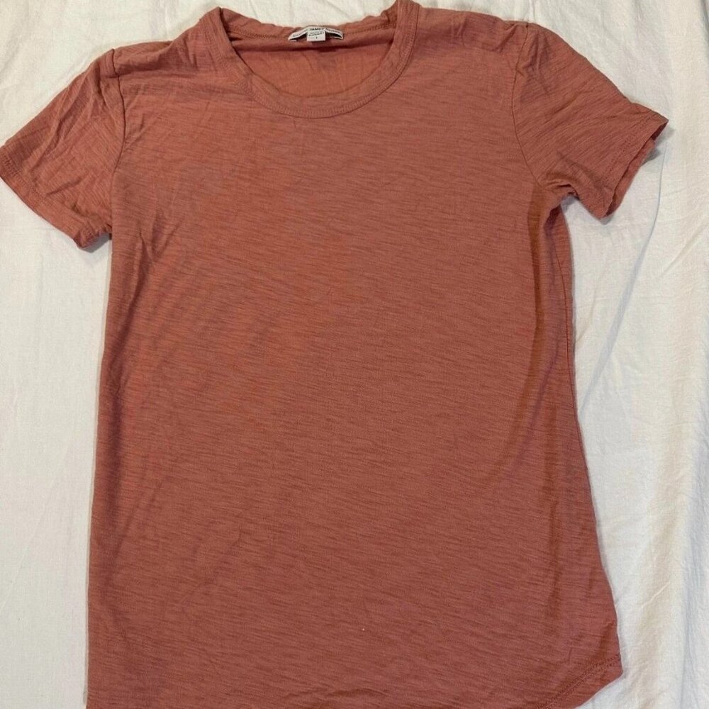 James Perse Crew Tee in Burro